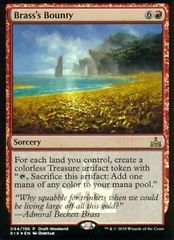 Brass's Bounty - Foil - Prerelease Promo